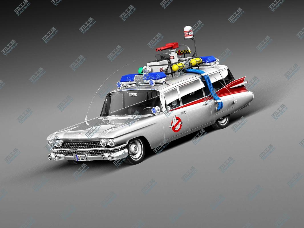 images/goods_img/20210319/3D ECTO-1 Ghostbusters car model/2.jpg